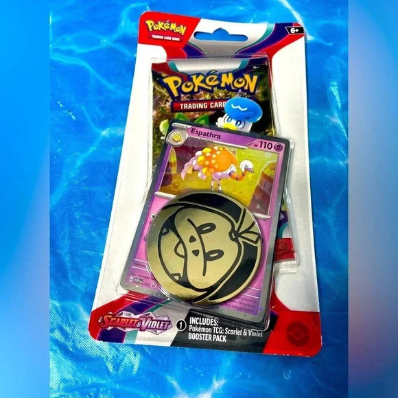 Pokemon Other - COPY - Pokémon - Scarlet Violet  - Espathra - Checklane Blister Booster Pack & …